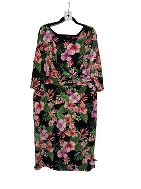 Melrose Tropical Floral Dress
